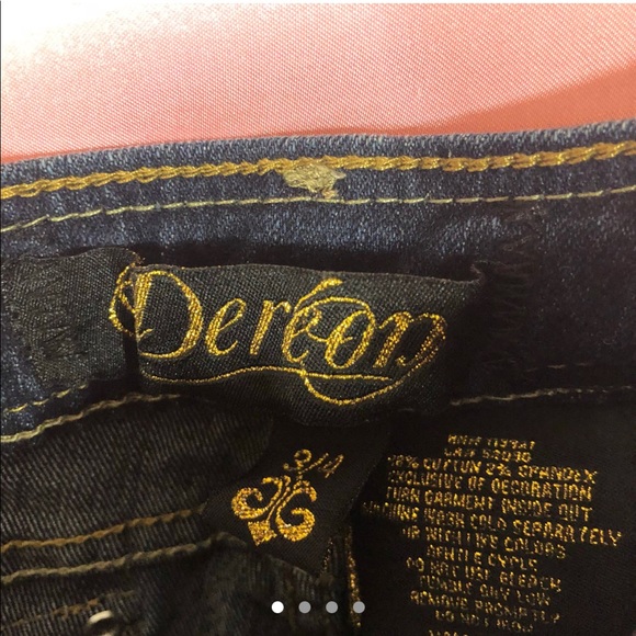 🔥🤩 DERÉON LOW RISE JEANS - Picture 5 of 7